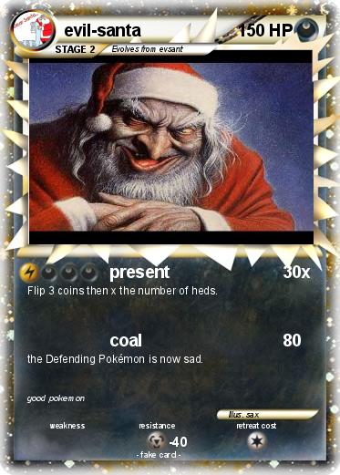 Pokemon evil-santa