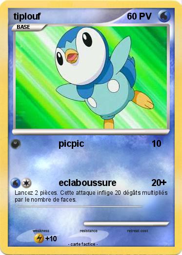 Pokemon tiplouf