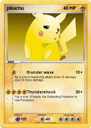 Pokemon pikachu