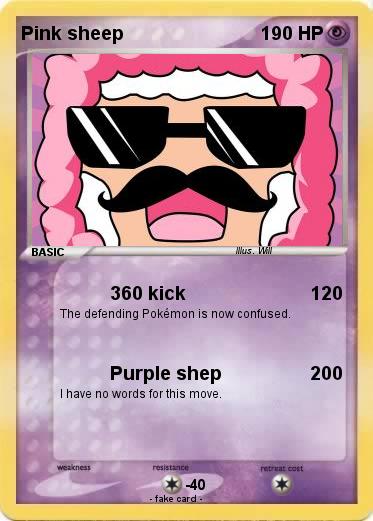 Pokemon Pink sheep