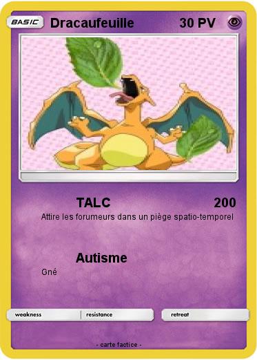Pokemon Dracaufeuille