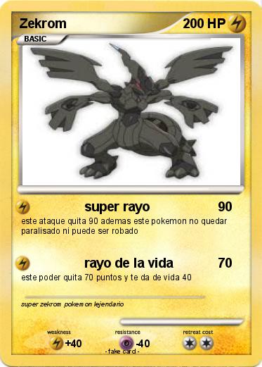 Pokemon Zekrom