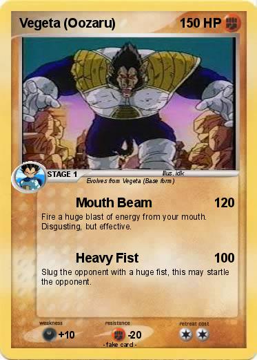 Pokemon Vegeta (Oozaru)
