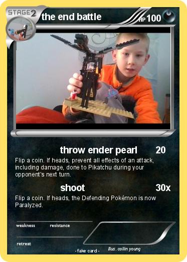 Pokemon the end battle