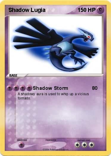 Pokemon Shadow Lugia