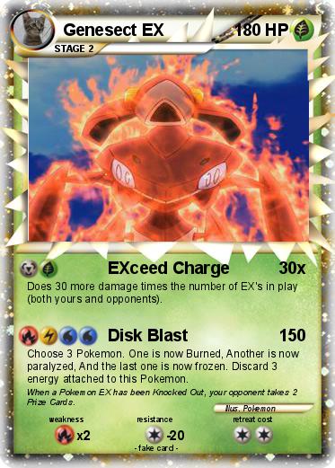 Pokemon Genesect EX