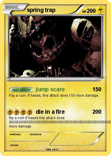 Pokemon spring trap