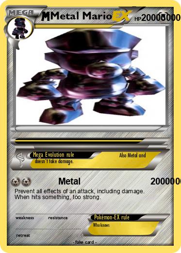 Pokemon Metal Mario