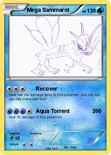 Pokemon Mega Sammarot