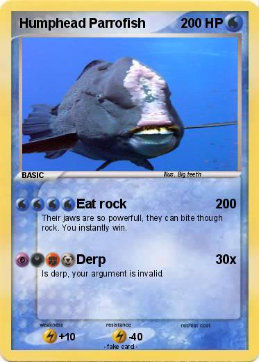 Pokemon Humphead Parrofish