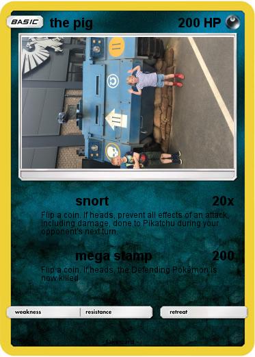 Pokemon the pig