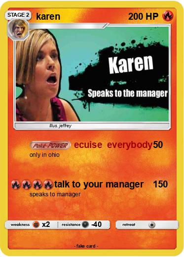 Pokemon karen