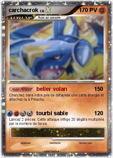 Pokemon carchacrok
