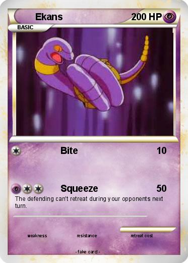 Pokemon Ekans