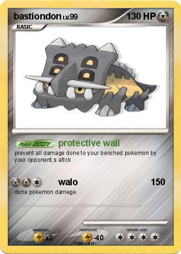 Pokemon bastiondon