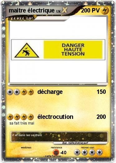 Pokemon maitre électrique