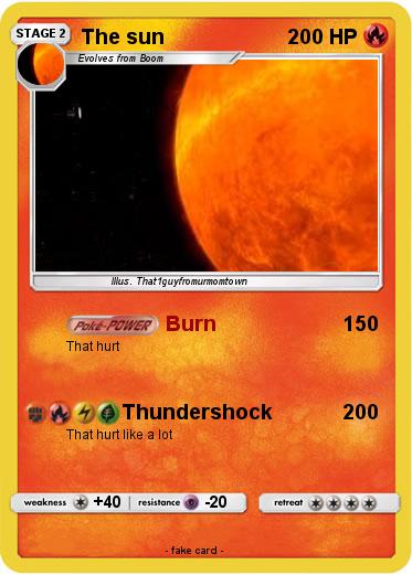 Pokemon The sun