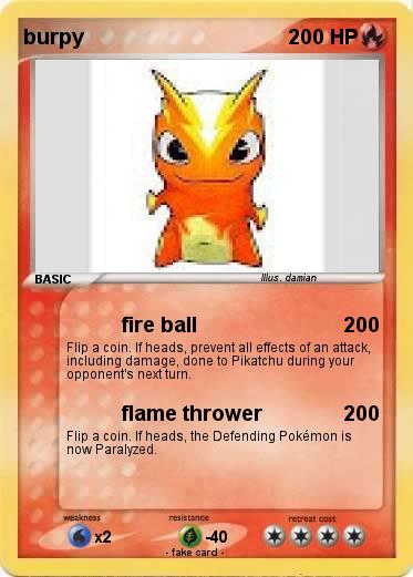 Pokemon burpy