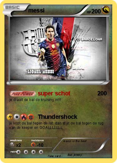 Pokemon messi