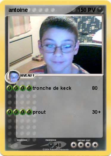 Pokemon antoine