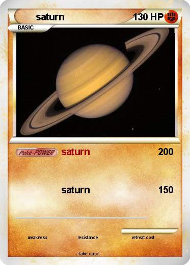 Pokemon saturn