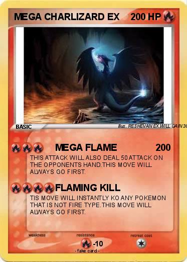 Pokemon MEGA CHARLIZARD EX