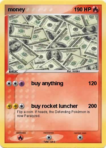 Pokemon money