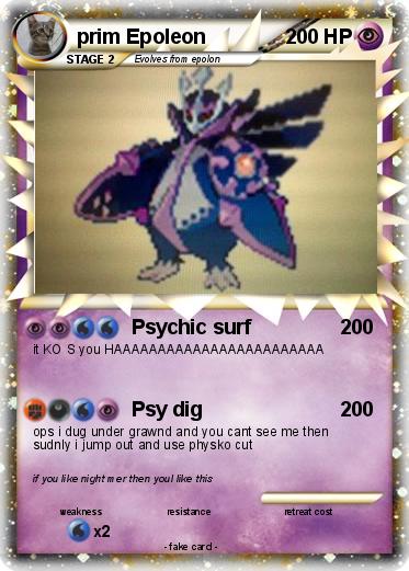 Pokemon prim Epoleon