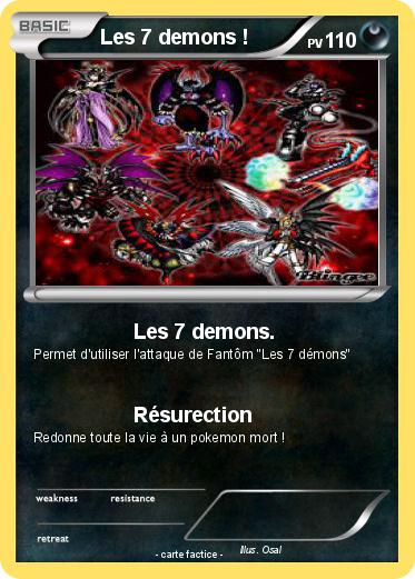 Pokemon Les 7 demons !