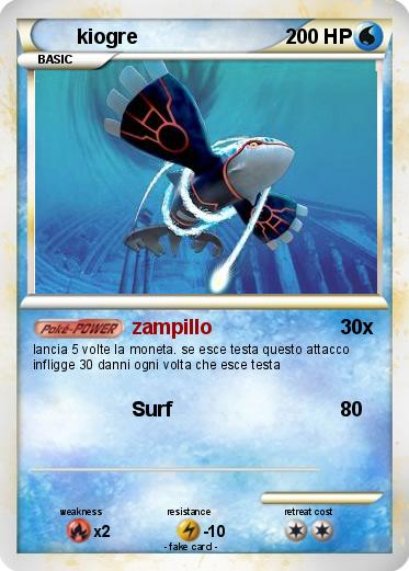 Pokemon kiogre