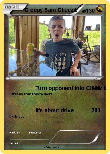 Pokemon Creepy Sam Cheezit