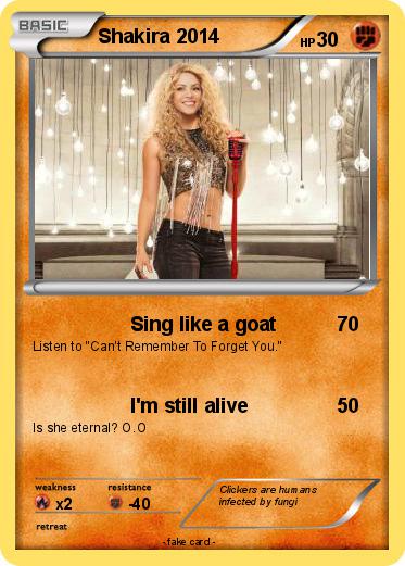 Pokemon Shakira 2014