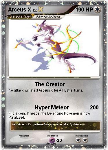 Pokemon Arceus X