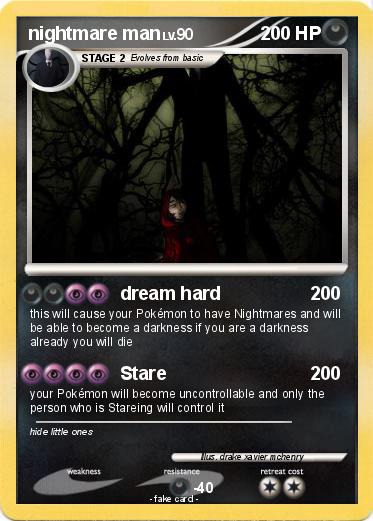 Pokemon nightmare man