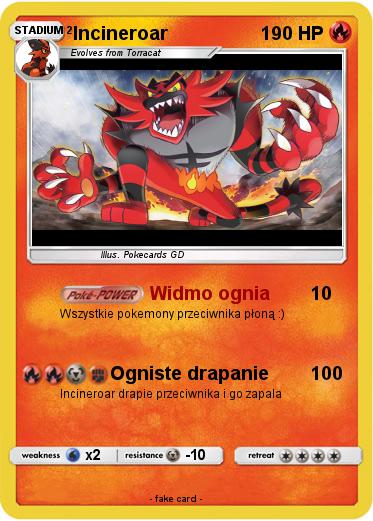 Pokemon Incineroar