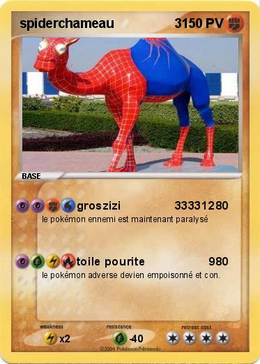 Pokemon spiderchameau                 3
