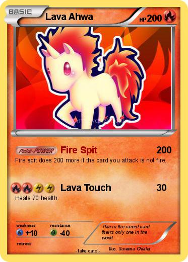 Pokemon Lava Ahwa