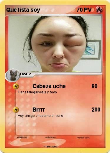 Pokemon Que lista soy