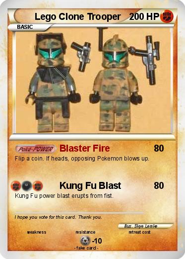 Pokemon Lego Clone Trooper