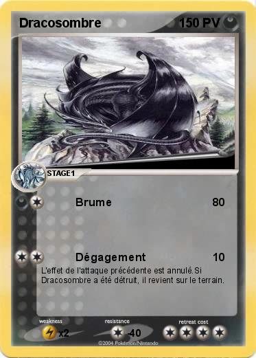 Pokemon Dracosombre