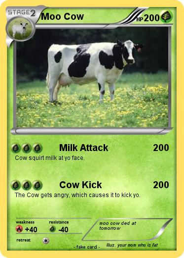 Pokemon Moo Cow