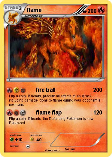 Pokemon flame