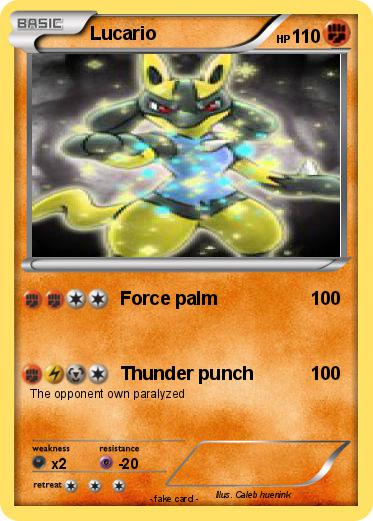 Pokemon Lucario