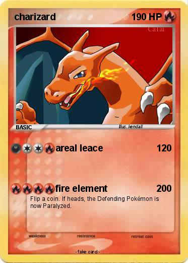 Pokemon charizard