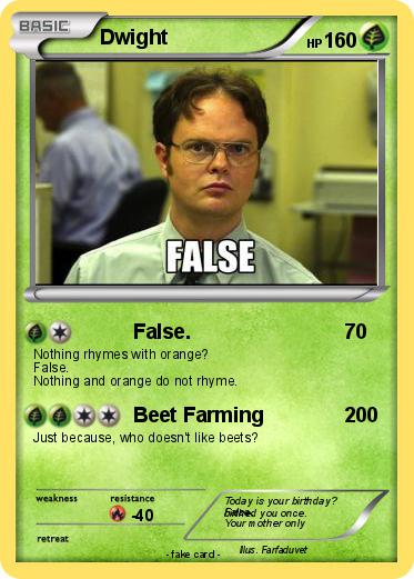 Pokemon Dwight