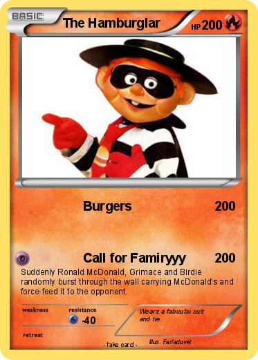 Pokemon The Hamburglar
