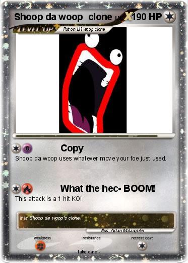 Pokemon Shoop da woop  clone