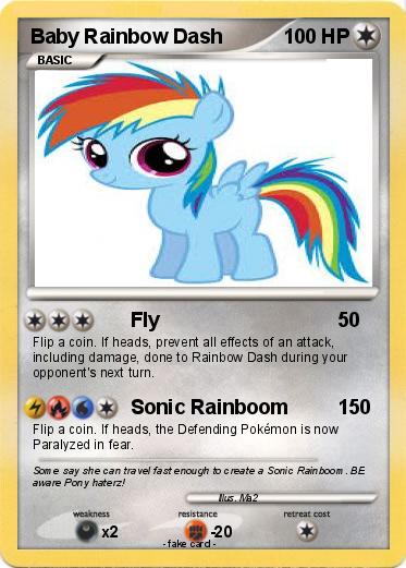 Pokemon Baby Rainbow Dash