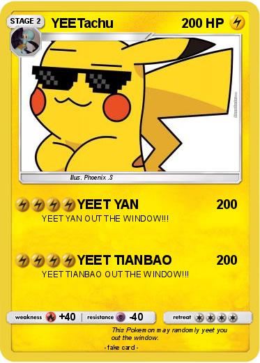 Pokemon YEETachu