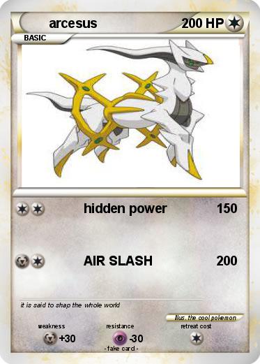 Pokemon arcesus